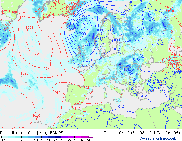  (6h) ECMWF  04.06.2024 12 UTC