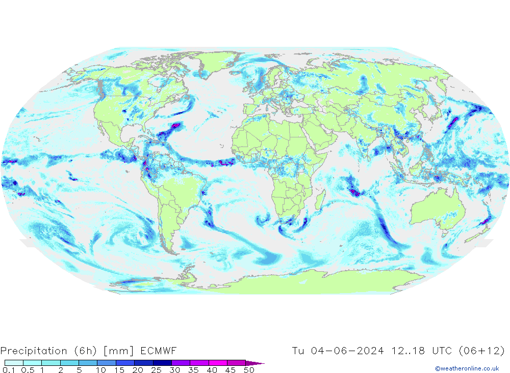 Z500/Rain (+SLP)/Z850 ECMWF Tu 04.06.2024 18 UTC