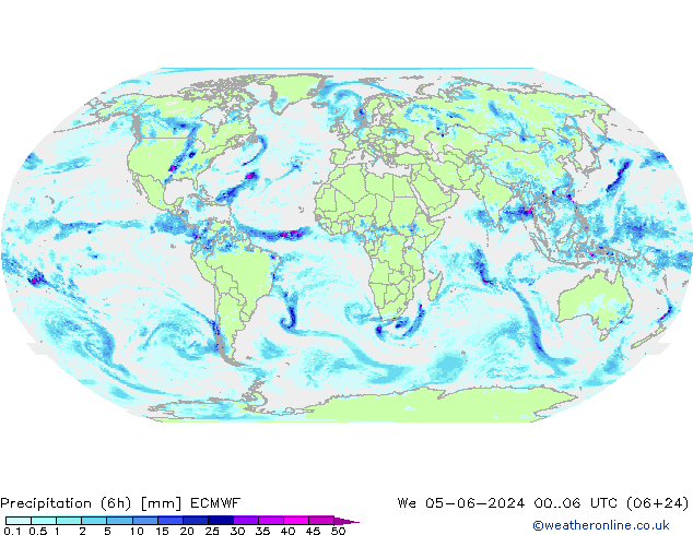 Z500/Rain (+SLP)/Z850 ECMWF  05.06.2024 06 UTC