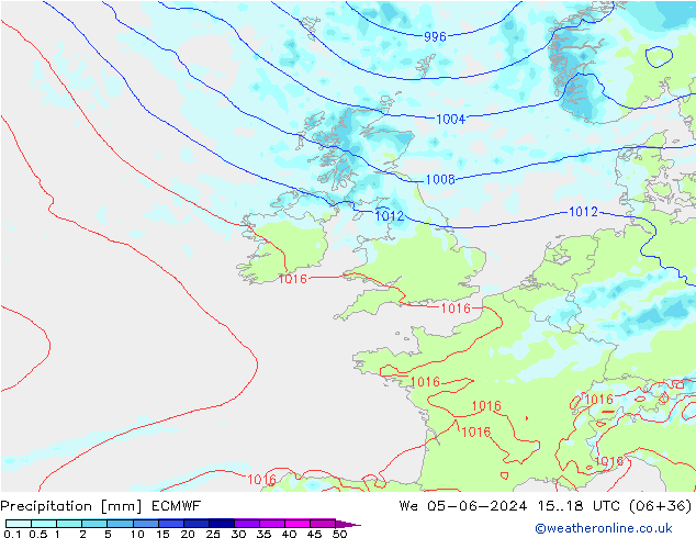 opad ECMWF śro. 05.06.2024 18 UTC