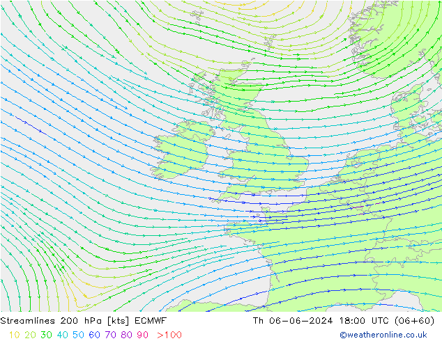  200 hPa ECMWF  06.06.2024 18 UTC