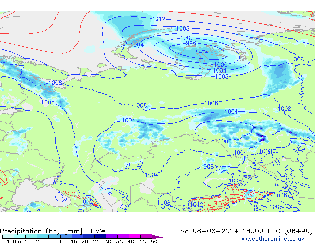  (6h) ECMWF  08.06.2024 00 UTC