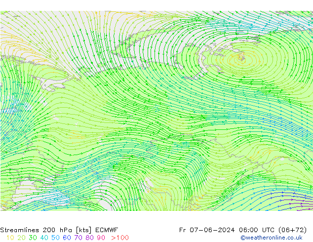  200 hPa ECMWF  07.06.2024 06 UTC