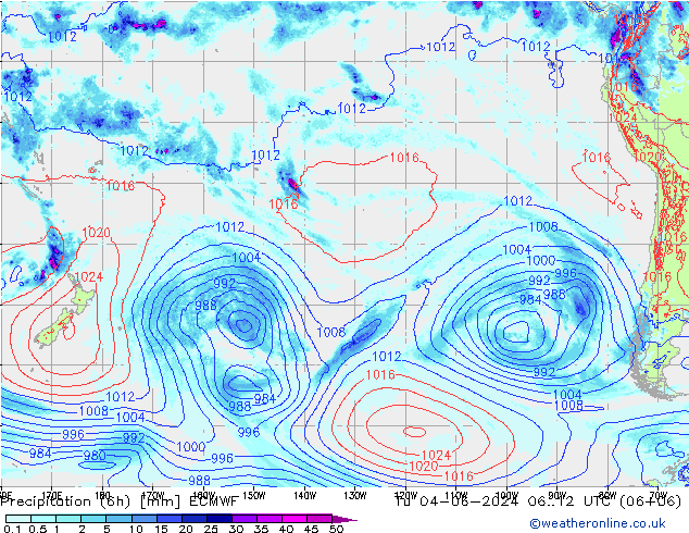 Z500/Rain (+SLP)/Z850 ECMWF Ter 04.06.2024 12 UTC