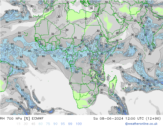 700 hPa Nispi Nem ECMWF Cts 08.06.2024 12 UTC