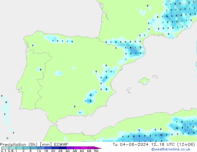 Z500/Rain (+SLP)/Z850 ECMWF Ter 04.06.2024 18 UTC