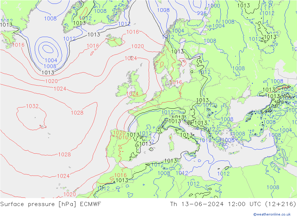      ECMWF  13.06.2024 12 UTC