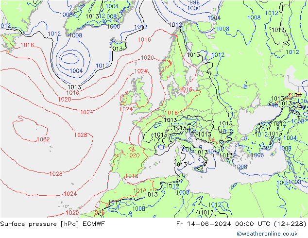      ECMWF  14.06.2024 00 UTC