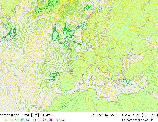  10m ECMWF  08.06.2024 18 UTC