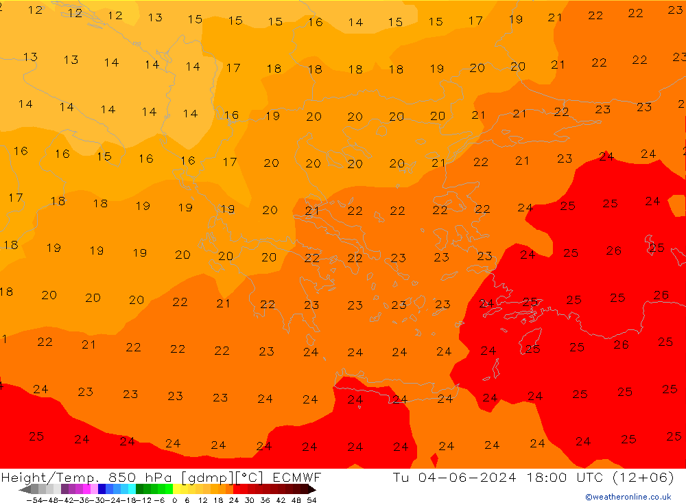 Z500/Rain (+SLP)/Z850 ECMWF  04.06.2024 18 UTC