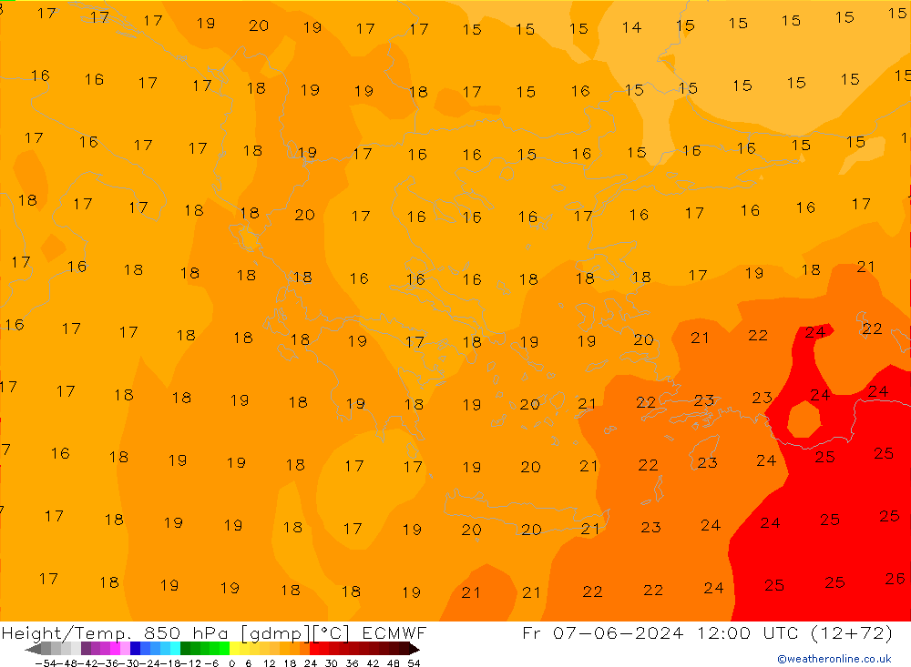 Z500/Rain (+SLP)/Z850 ECMWF pt. 07.06.2024 12 UTC