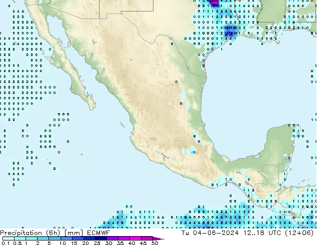 Z500/Rain (+SLP)/Z850 ECMWF mar 04.06.2024 18 UTC