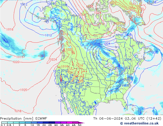 Precipitation ECMWF Th 06.06.2024 06 UTC