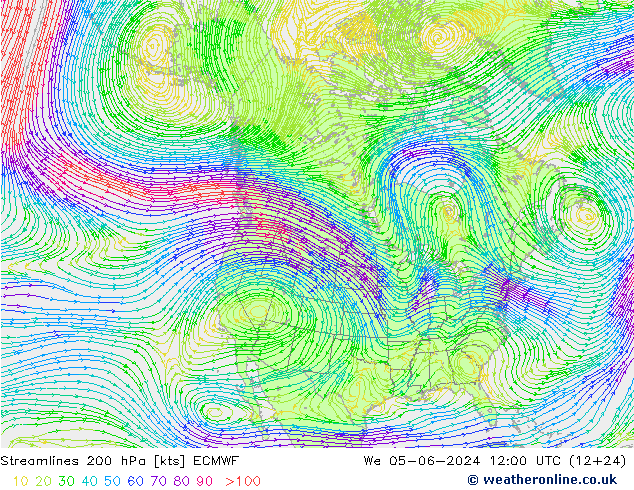  200 hPa ECMWF  05.06.2024 12 UTC