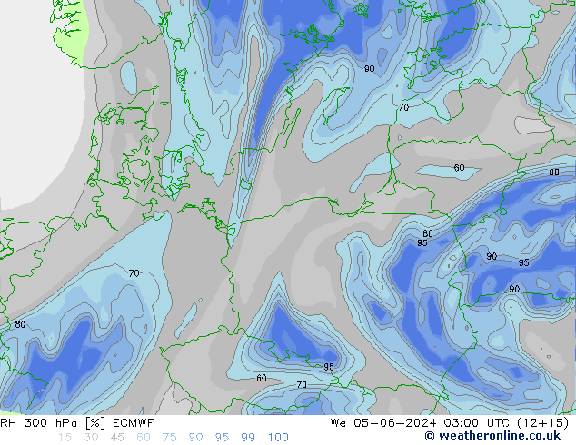 RH 300 hPa ECMWF We 05.06.2024 03 UTC