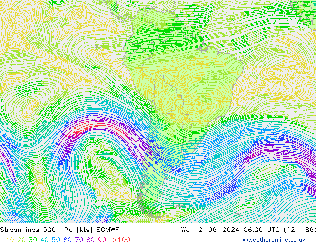  500 hPa ECMWF  12.06.2024 06 UTC