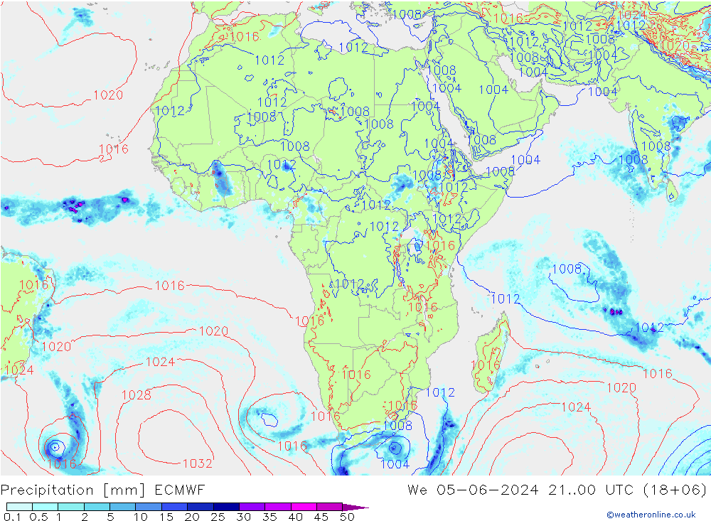 opad ECMWF śro. 05.06.2024 00 UTC