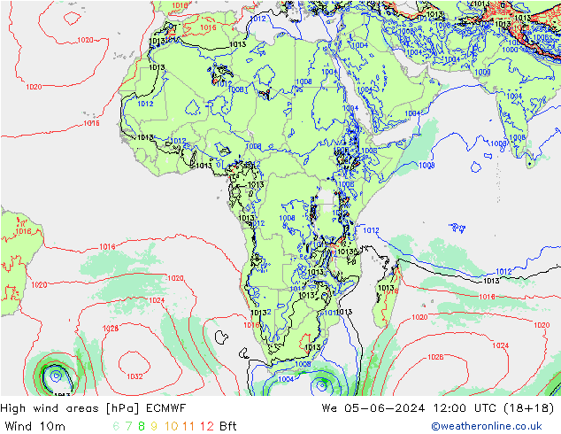 Sturmfelder ECMWF Mi 05.06.2024 12 UTC