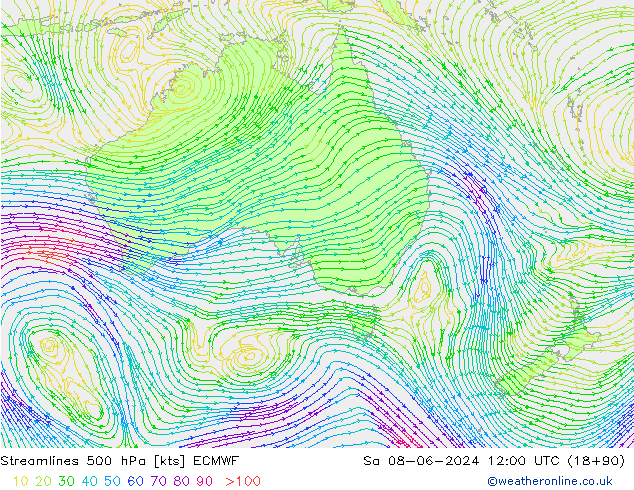  500 hPa ECMWF  08.06.2024 12 UTC