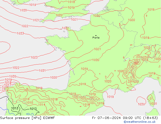     ECMWF  07.06.2024 09 UTC