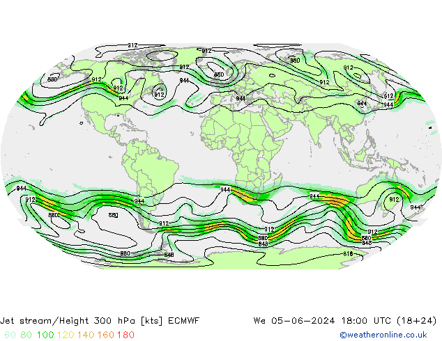 Polarjet ECMWF Mi 05.06.2024 18 UTC