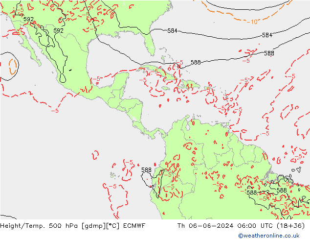 Z500/Rain (+SLP)/Z850 ECMWF  06.06.2024 06 UTC