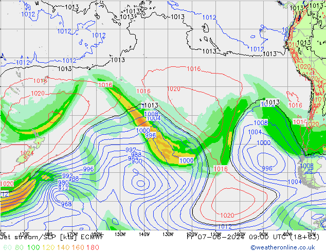 Courant-jet ECMWF ven 07.06.2024 09 UTC