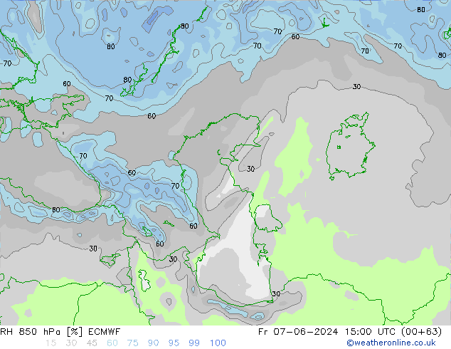 RV 850 hPa ECMWF vr 07.06.2024 15 UTC