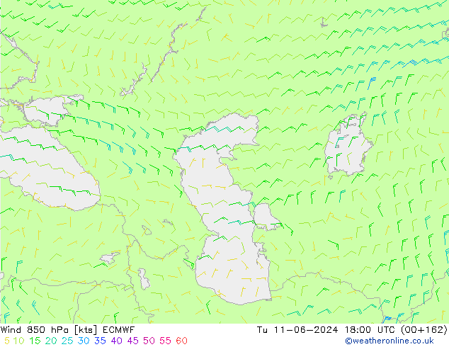  850 hPa ECMWF  11.06.2024 18 UTC