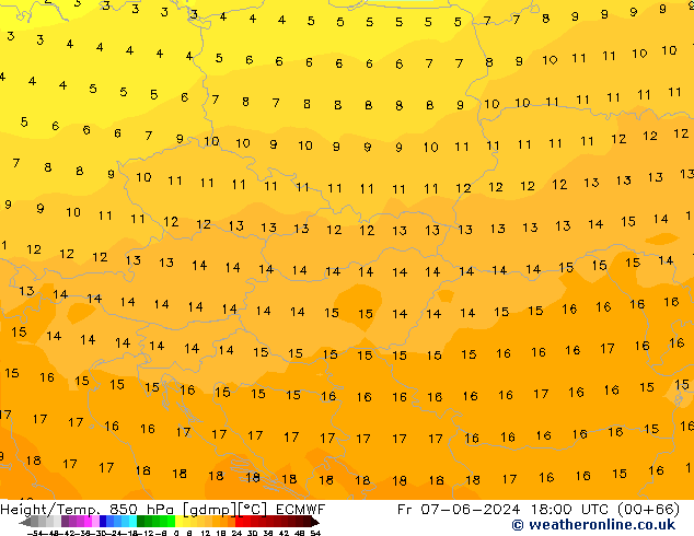 Z500/Rain (+SLP)/Z850 ECMWF пт 07.06.2024 18 UTC