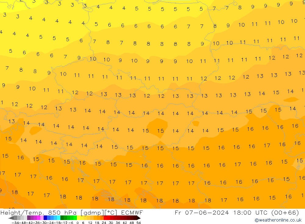 Z500/Rain (+SLP)/Z850 ECMWF Pá 07.06.2024 18 UTC