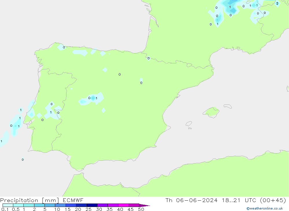 Neerslag ECMWF do 06.06.2024 21 UTC