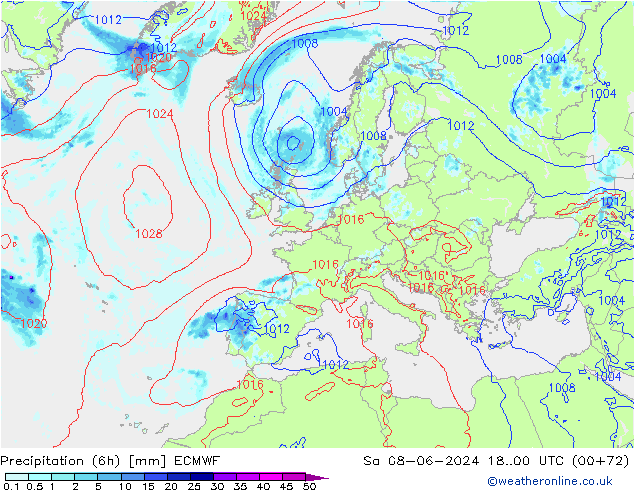  (6h) ECMWF  08.06.2024 00 UTC