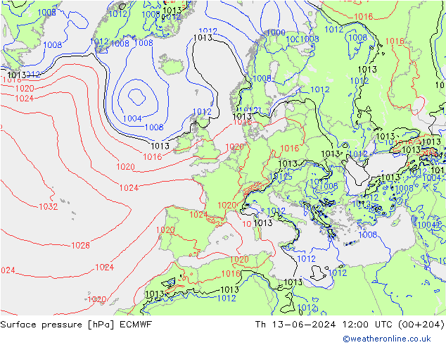      ECMWF  13.06.2024 12 UTC