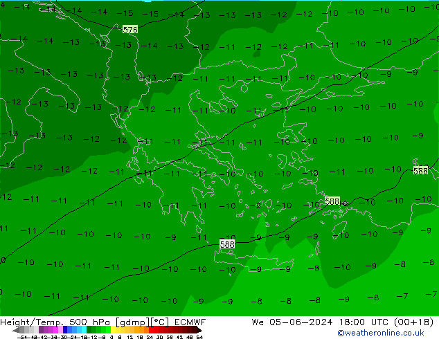 Z500/Rain (+SLP)/Z850 ECMWF  05.06.2024 18 UTC