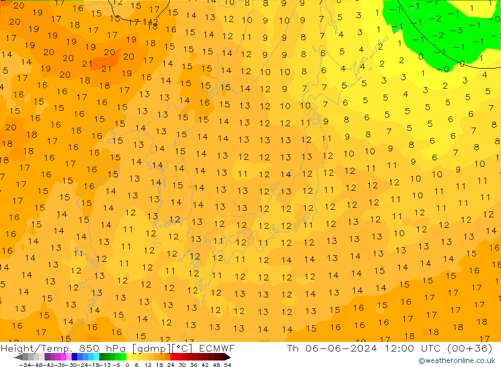 Z500/Regen(+SLP)/Z850 ECMWF do 06.06.2024 12 UTC