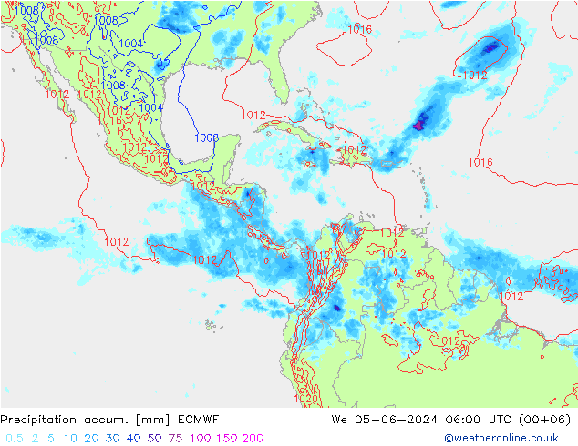 Nied. akkumuliert ECMWF Mi 05.06.2024 06 UTC