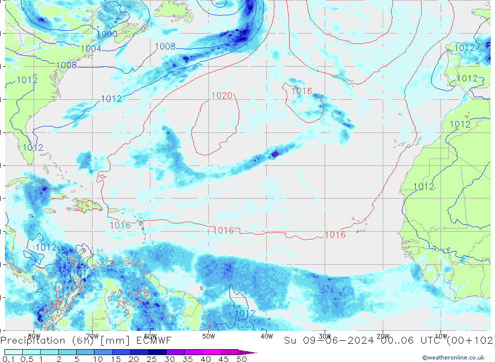  (6h) ECMWF  09.06.2024 06 UTC