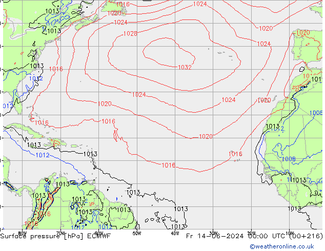      ECMWF  14.06.2024 00 UTC