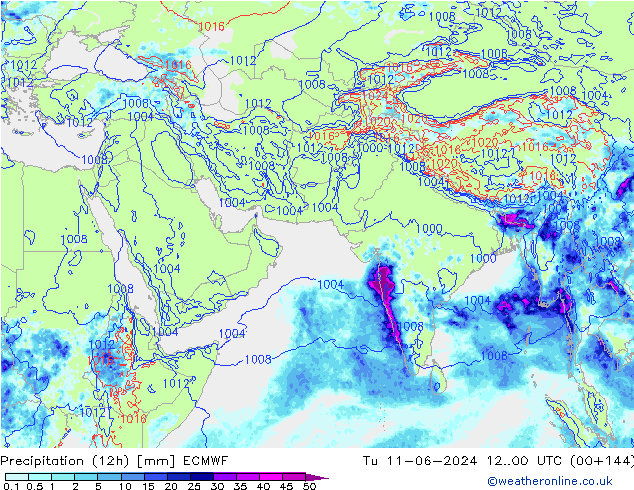  (12h) ECMWF  11.06.2024 00 UTC