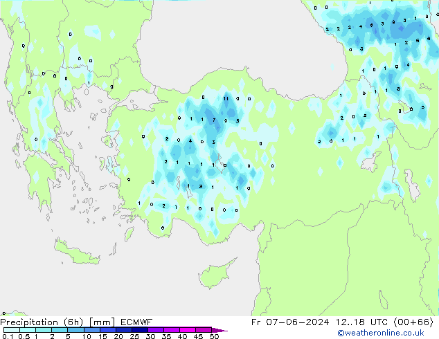 Z500/Rain (+SLP)/Z850 ECMWF Pá 07.06.2024 18 UTC