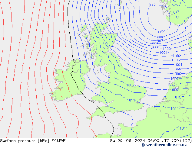      ECMWF  09.06.2024 06 UTC