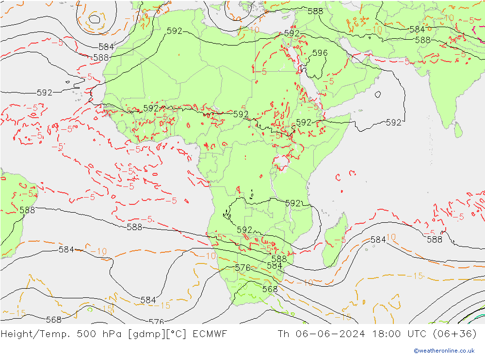 Z500/Rain (+SLP)/Z850 ECMWF  06.06.2024 18 UTC