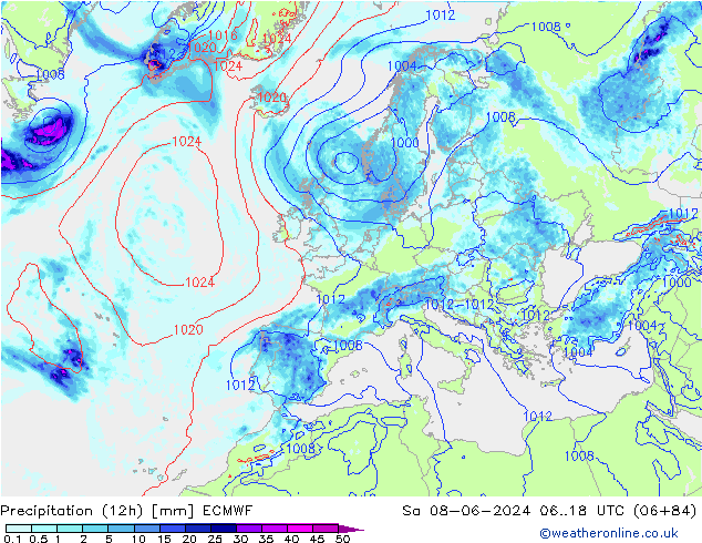  (12h) ECMWF  08.06.2024 18 UTC