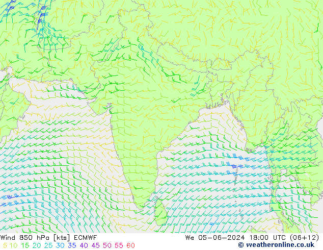 Wind 850 hPa ECMWF St 05.06.2024 18 UTC