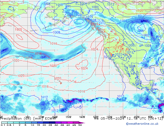 Z500/Rain (+SLP)/Z850 ECMWF  05.06.2024 18 UTC