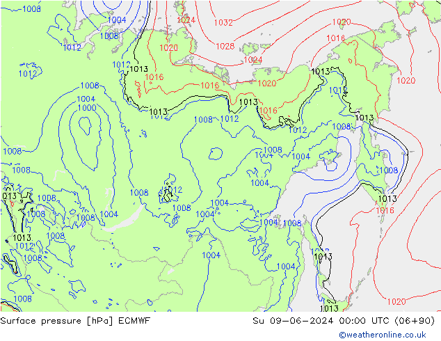      ECMWF  09.06.2024 00 UTC