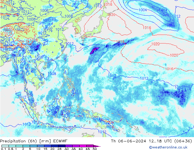 Z500/Regen(+SLP)/Z850 ECMWF do 06.06.2024 18 UTC