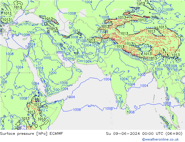      ECMWF  09.06.2024 00 UTC