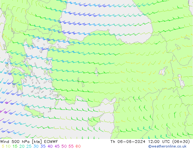  500 hPa ECMWF  06.06.2024 12 UTC